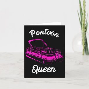 Pontoon Drottning Pontoon Kapten Pontoon Fest Tala Kort