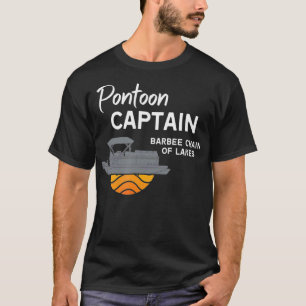 Pontoon Kapten, Barbeekedjan i Sjöar T Shirt