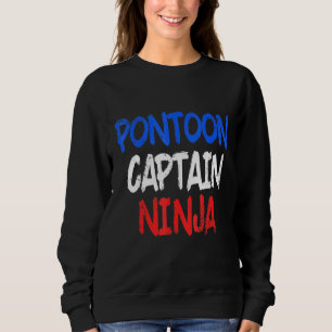 Pontoon Kapten Sailing Sailboat Sailor 5 T Shirt