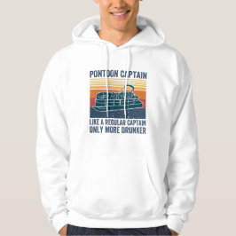 Pontoon kapten som en vanlig kapten. hoodie