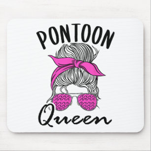 Pontoon Queen Sjö Life Messy Bun Vacation Boat Li Musmatta