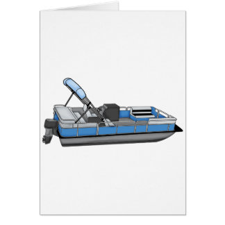 pontoon roligt hälsningskort