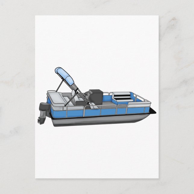 pontoon roligt vykort (Framsida)
