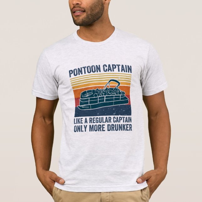 pontoonkapten T-shirt (Framsida)