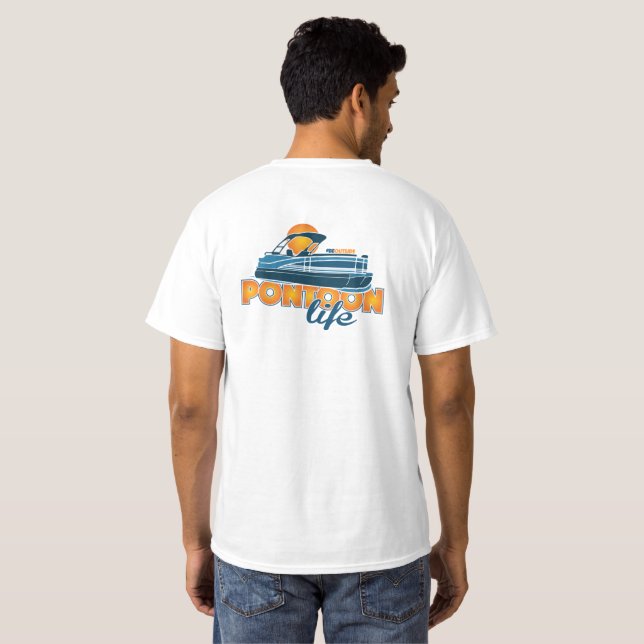 Pontoonliv! T-shirt (Hel baksida)