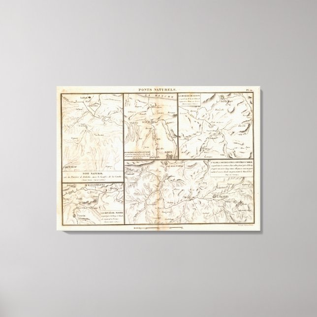 Ponts naturels canvastryck (Framsida)