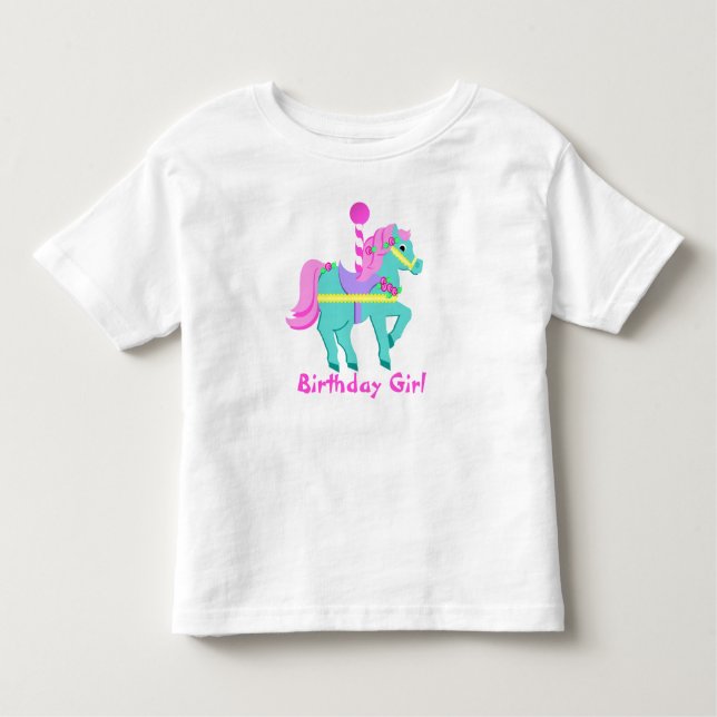 Pony/Birthday Tee Shirt (Framsida)
