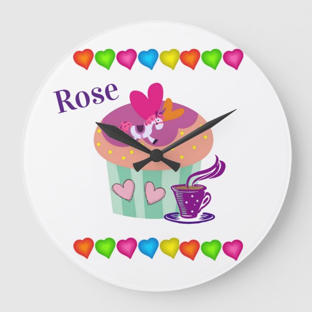 Pony Clock Stor Klocka (Framsida)