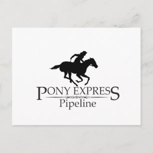 Pony Express Pipeline Vykort
