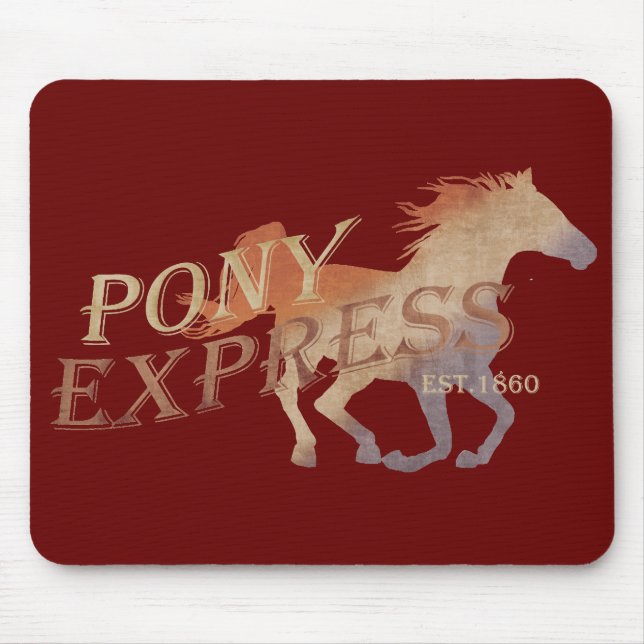 Pony Express-Vintage Musmatta (Framsidan)