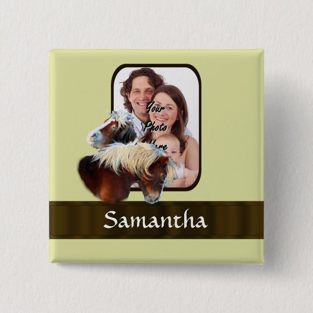 Pony-fotomall Knapp (Framsida)