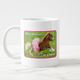 Pony i Tutu Jumbo Mugg