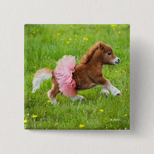 Pony i Tutu Knapp