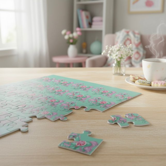 Pony Jigszle Puzzle Pussel (Skapare uppladdad)