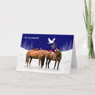 Pony jul Party Card (Make) Helgkort