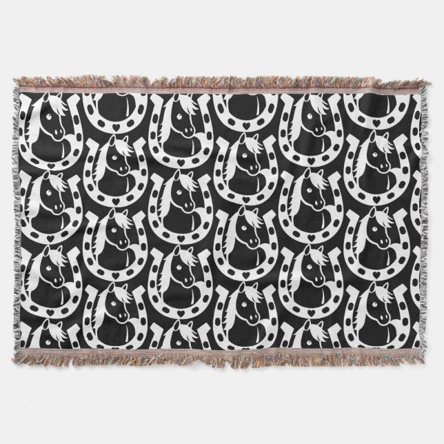 Pony Klubb Rider Filt (Framsidan)