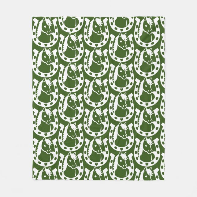 Pony Klubb Rider Fleecefilt (Framsidan)