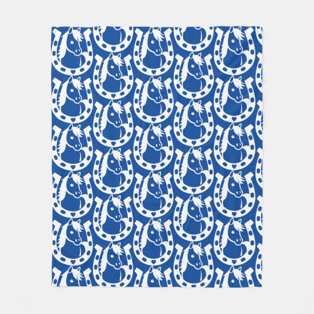 Pony Klubb Rider Fleecefilt (Framsidan)