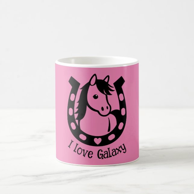 Pony Klubb Rider Magisk Mugg (Center)