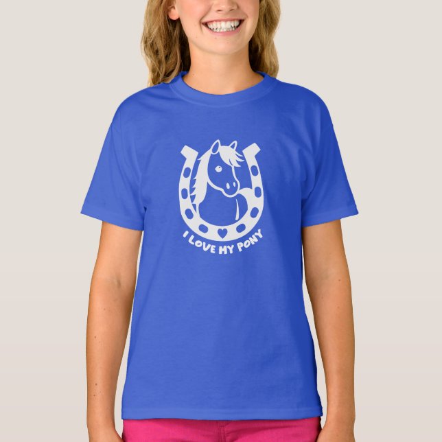 Pony Klubb Rider T Shirt (Framsida)