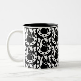 Pony Klubb Rider Två-Tonad Mugg