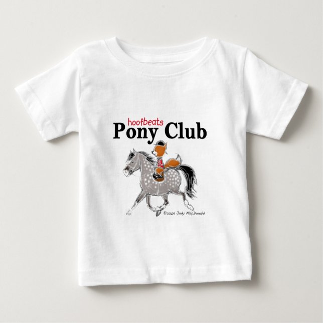 Pony Klubb T grått.jpg Tee (Framsida)