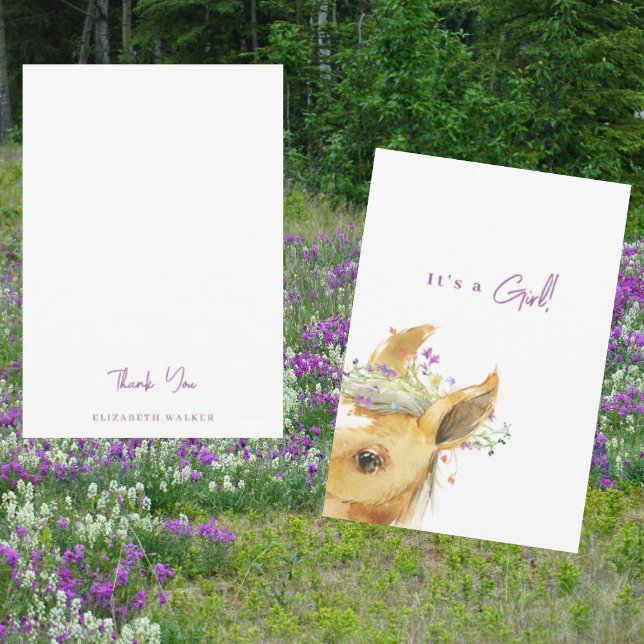 Pony Lavender Baby Shower Blank Tack (Skapare uppladdad)