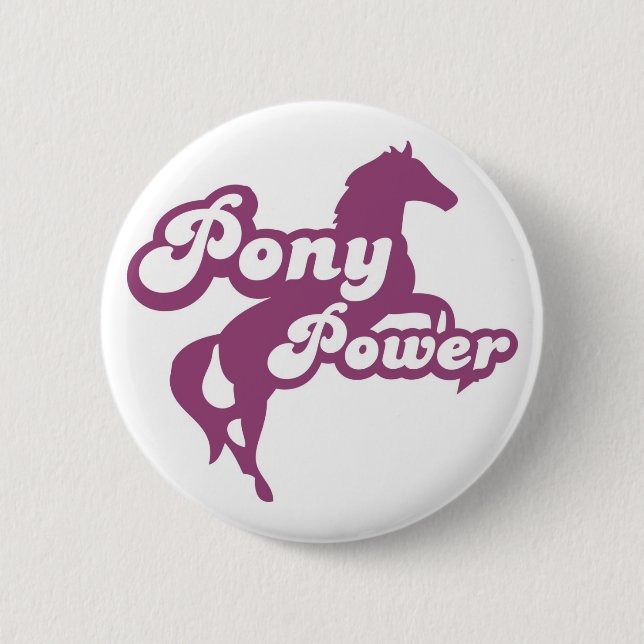 Pony Power Knapp (Framsida)