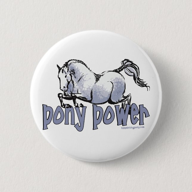Pony Power Knapp (Framsida)