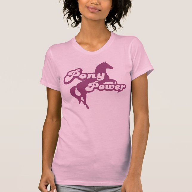 Pony Power Tee (Framsida)