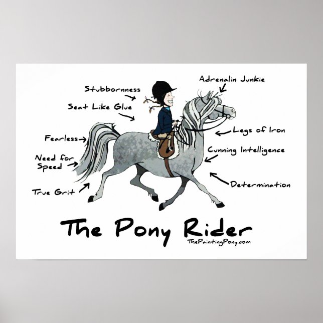 Pony Rider Poster (Framsidan)