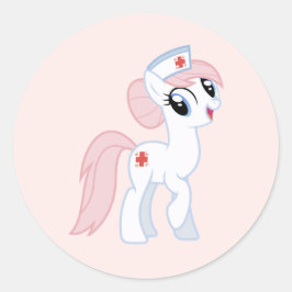 Pony Runt Klistermärke