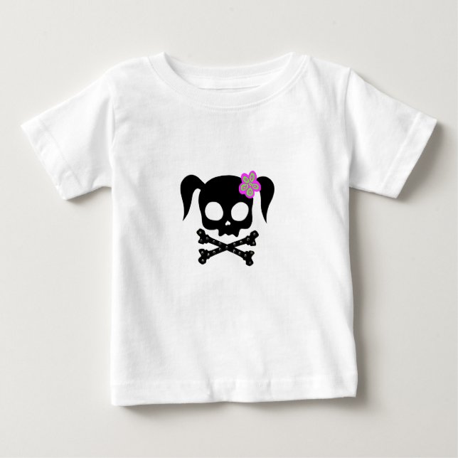 Pony Svan Skull*** Tee Shirt (Framsida)