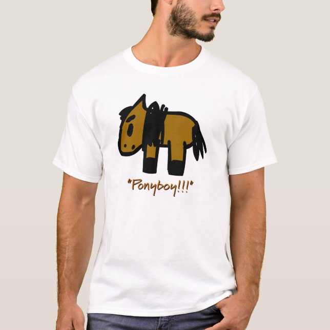 Ponyboys skjorta t shirt (Framsida)