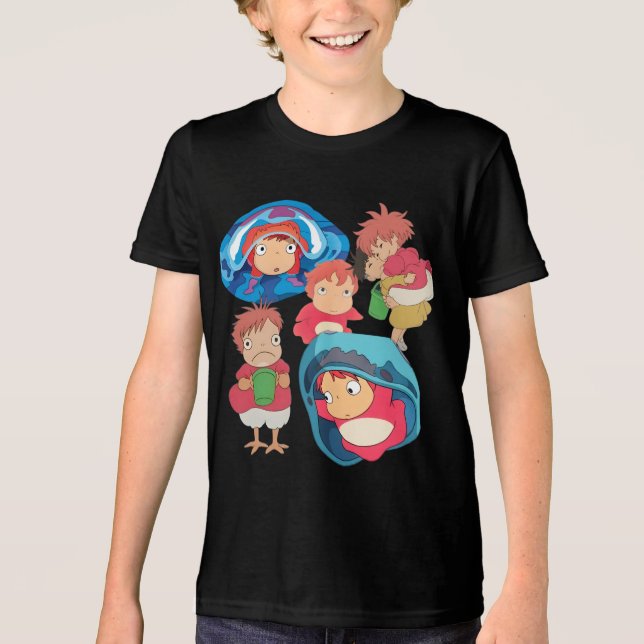Ponyo😂Ponyo😂Ponyo😂Ponyo😂Ponyo😂😂😂 T Shirt (Framsida)