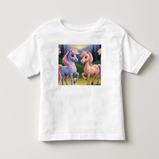 Ponyvänner T Shirt (Framsida)