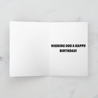 POO Balloons Cake-ungar, söt födelsedag Kort