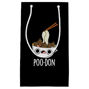 Poo-don Rollig Udon Skämt Mörk BG