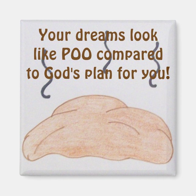 Poo Dream Magnet (Framsidan)