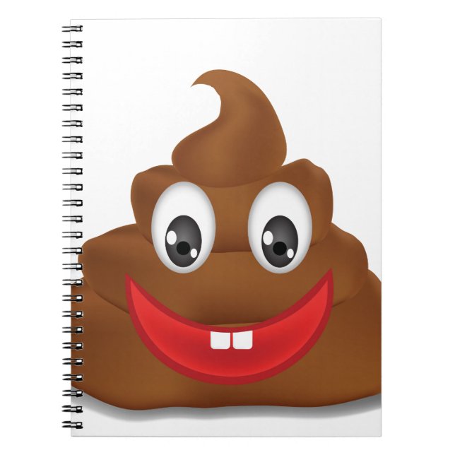 poo emojis anteckningsbok (Framsidan)