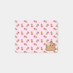 Poo Post it Notes för Cute lil Poo Post-it Block