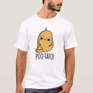 Poo-tato Funny Veggie Poop Pun T Shirt