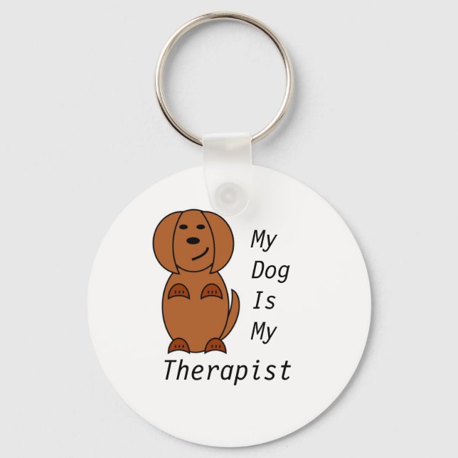 Pooch Therapy Nyckelring (Framsida)