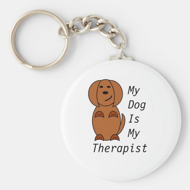 Pooch Therapy Nyckelring (Framsidan)