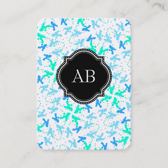 Poodle Delight Visitkort (Framsida)