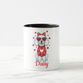 Poodle dog coffee mug Valentine's Day 2026 Mugg