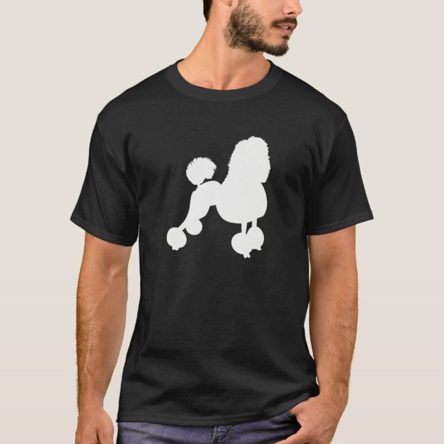 Poodle Dog  Mom Dad Pet Cute  Puppy T Shirt (Framsida)