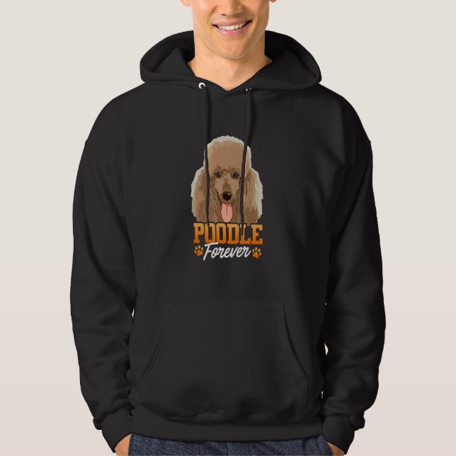 Poodle Forever Hoodie (Framsida)