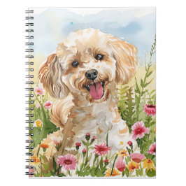 Poodle Journal – Dog Mom Notes Anteckningsbok