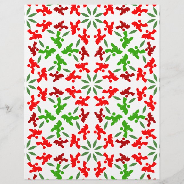 Poodle jul hund butik flyer (Framsidan)